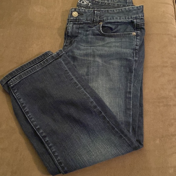 LOFT size 4 ankle/crop jeans - Picture 5 of 13